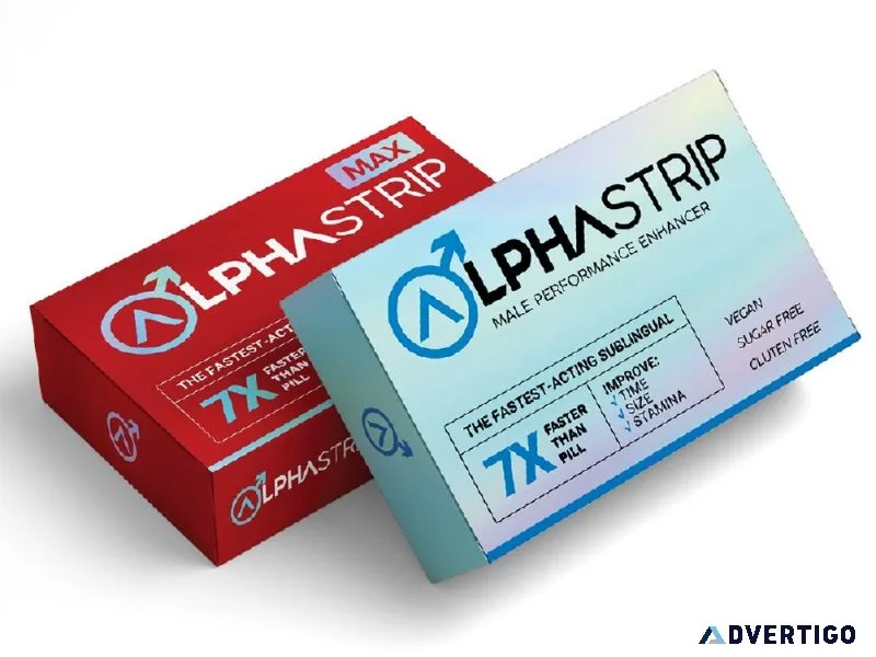 AlphaStrip MAX Your Daily Dose of Sublingual Nutrient Excellence