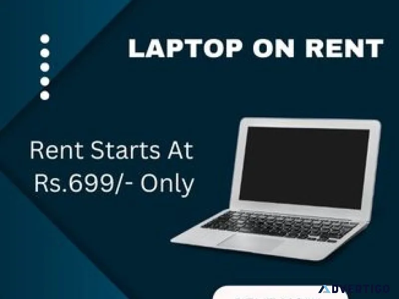 Laptop on rent in mumbai starts at rs699/- only