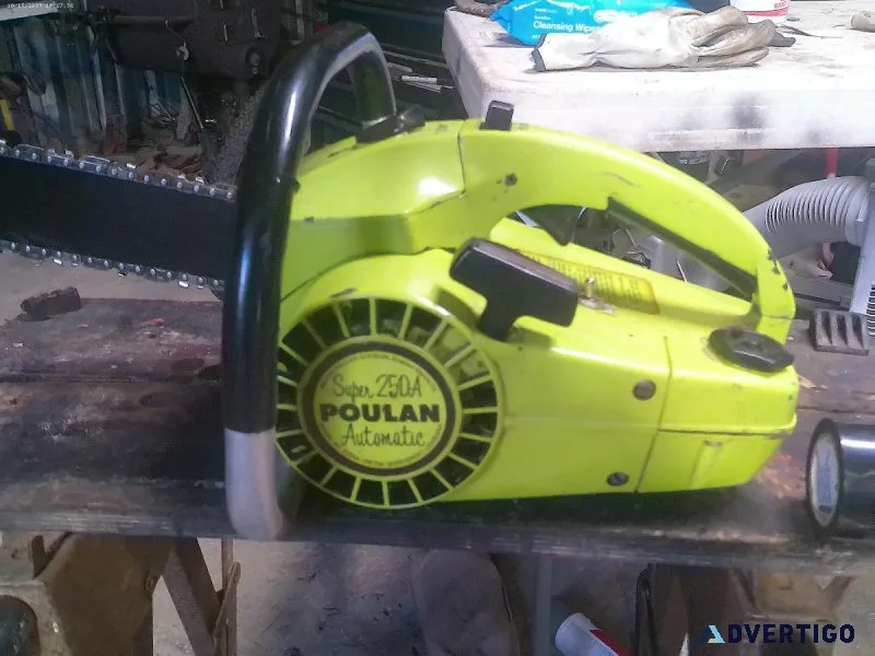 Poulan 14&quot all metal chainsaw