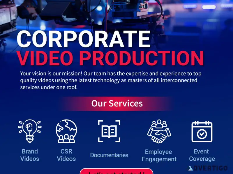 Best corporate video production company in bangalore