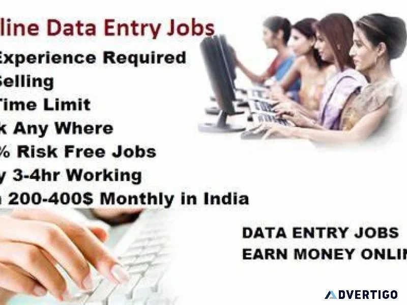 Online Jobs in India - without any investment