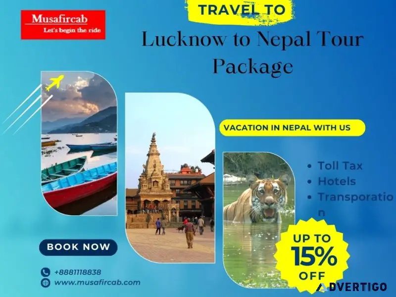 Lucknow to nepal tour package, nepal tour package from lucknow