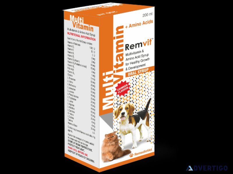 Multivitamin Syrup for Puppies Buy Online