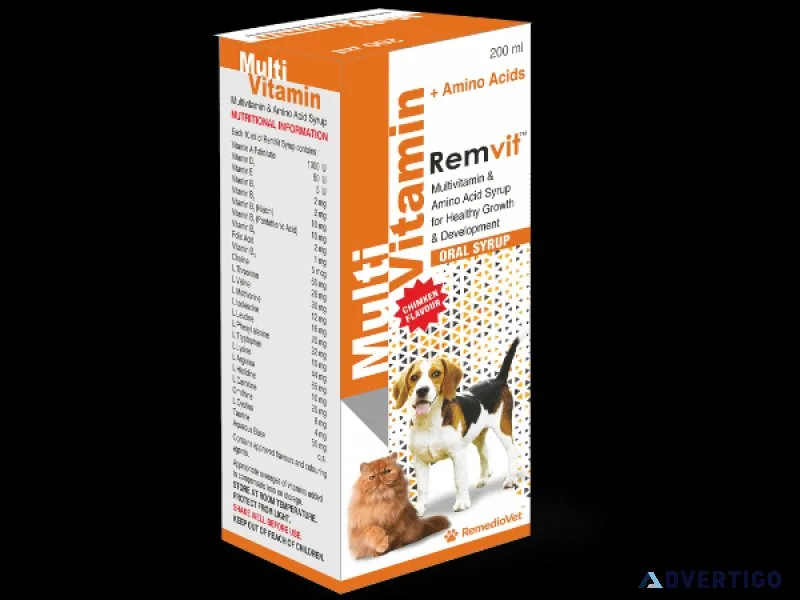 Multivitamin Syrup for Puppies Buy Online