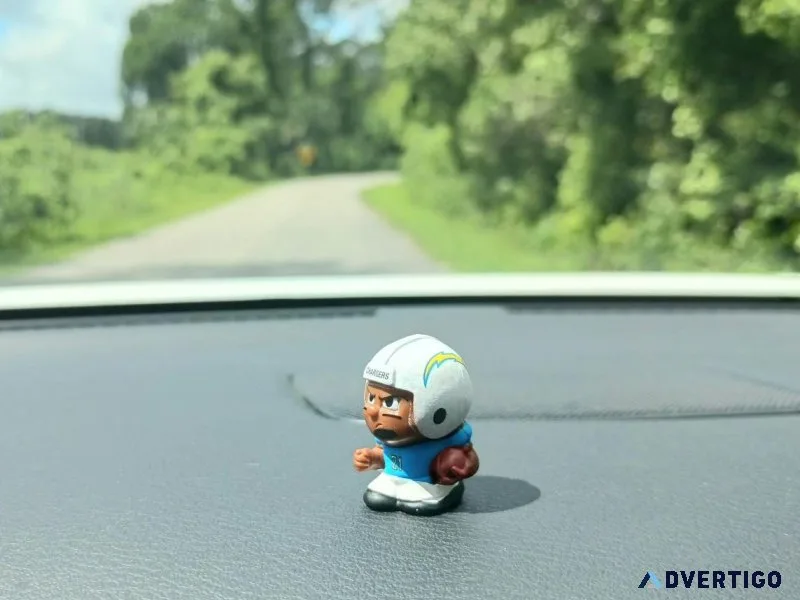NFL Pipsqueak Los Angeles Chargers car dashboard buddy
