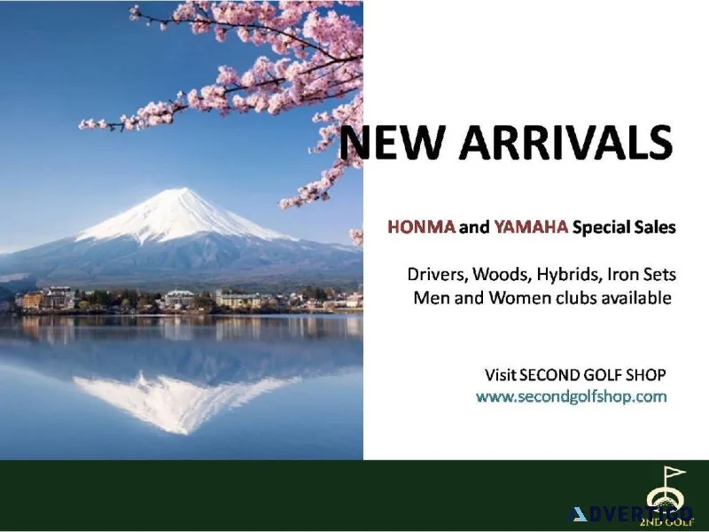 Brand New Golf Clubs (HONMA and YAMAHA)