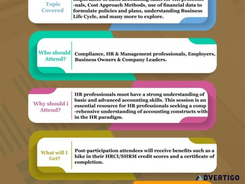 The Secret of Accounting Principles for HR Professionals