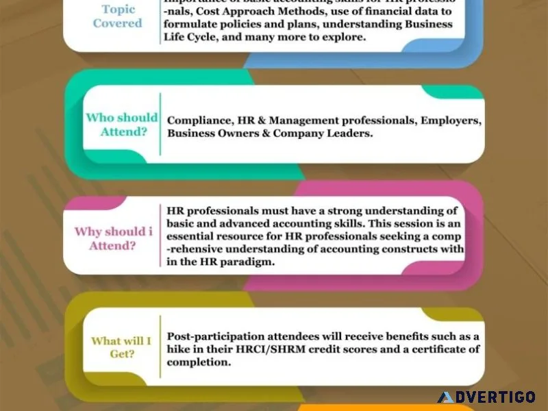 The Secret of Accounting Principles for HR Professionals