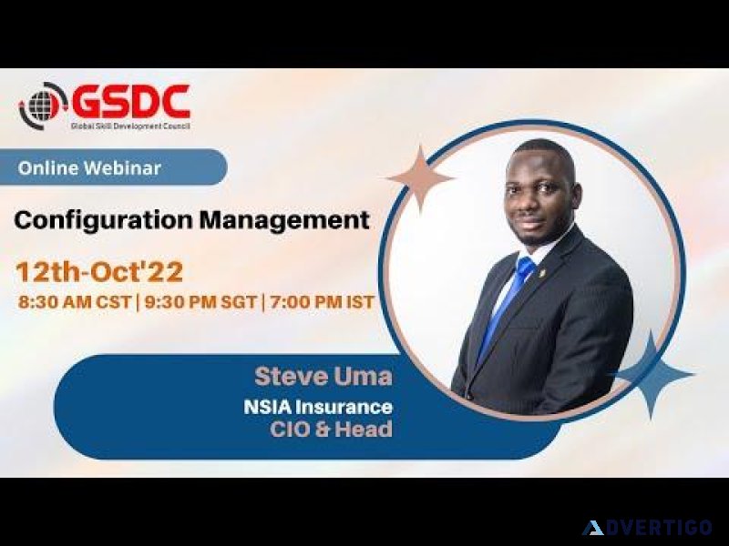 HAM Webinar Configuration Management by Steve Uma