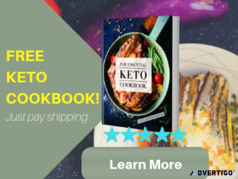 The Essential Keto Cookbook (Physical) - Free  Shipping