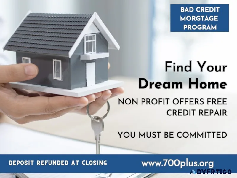 Non Profit Offers Free Credit Repair Ready Mortgage Program