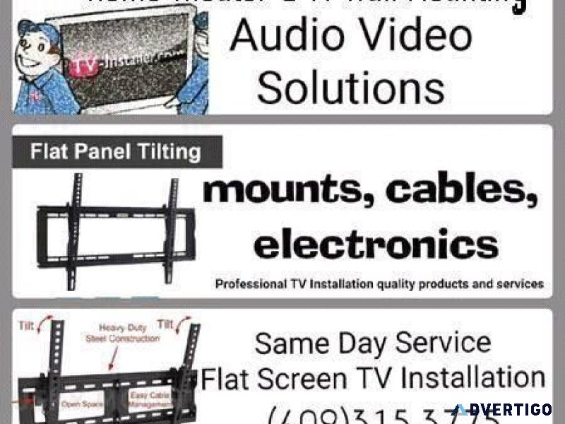 Moving need your TV and electronics setup installed