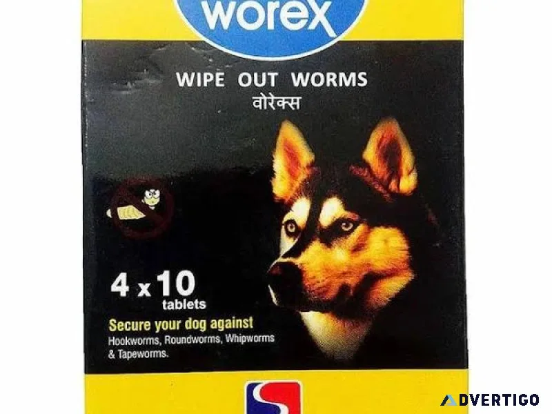 Buy Beaphar Worex Tablet for All Dog Breed - Pawrulz