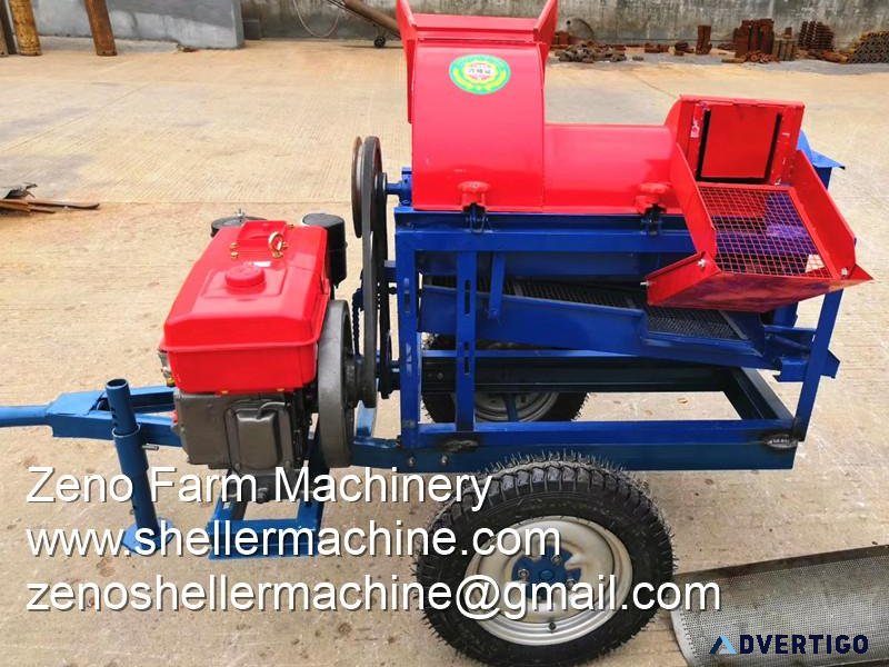 Millet thresher machine