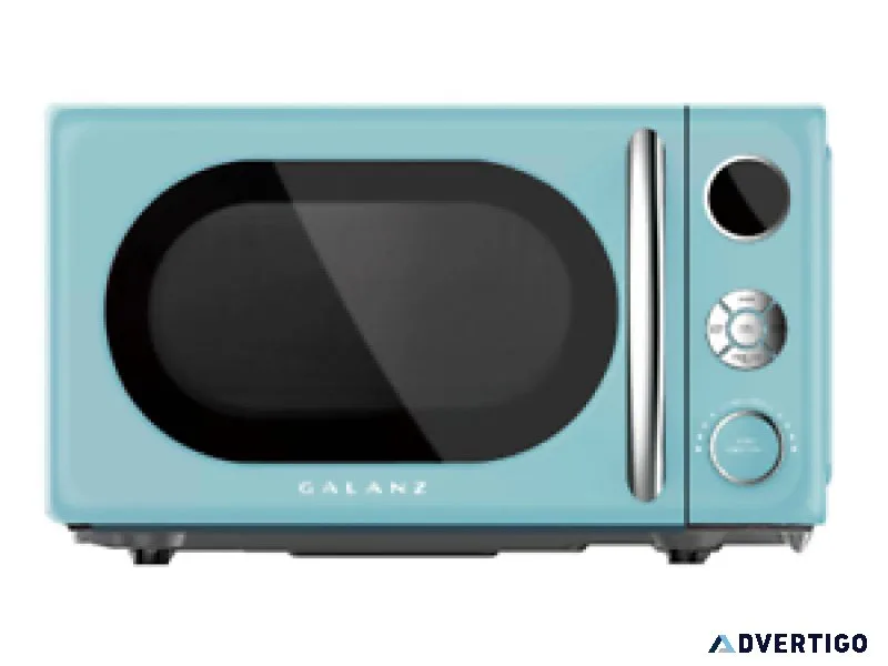 Galanz 0.7 Cu. ft. Retro Countertop Microwave