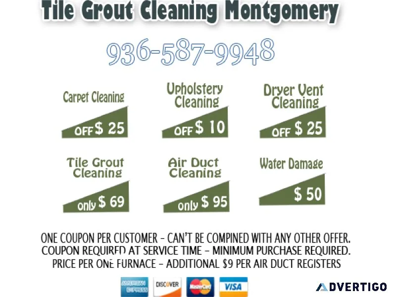 Tile Grout Cleaning Montgomery TX