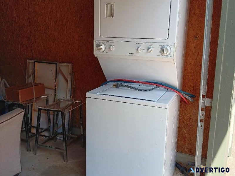 Stackable washer dryer