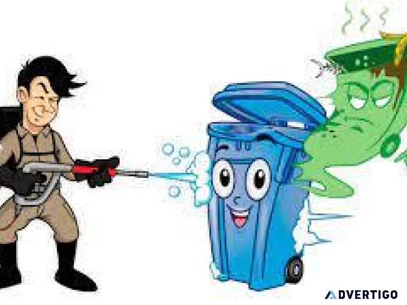 Natural Sanitation Garbage Can Cleaning