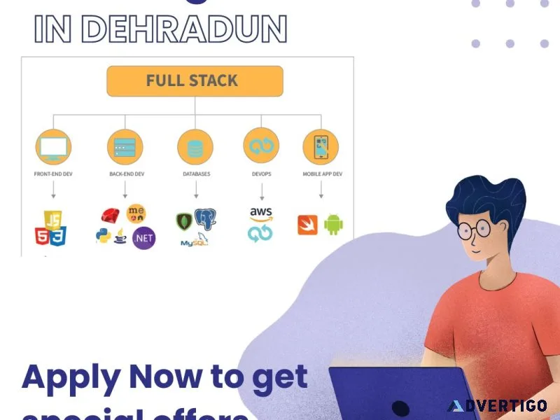 Full stack development training course in dehradun