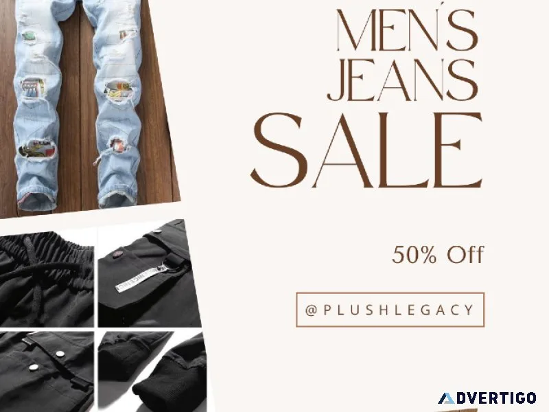 Step out in style with are new collection of men s jeans
