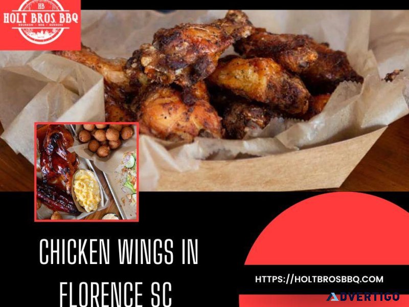 Chicken Wings in Florence SC  Holt Bros BBQ