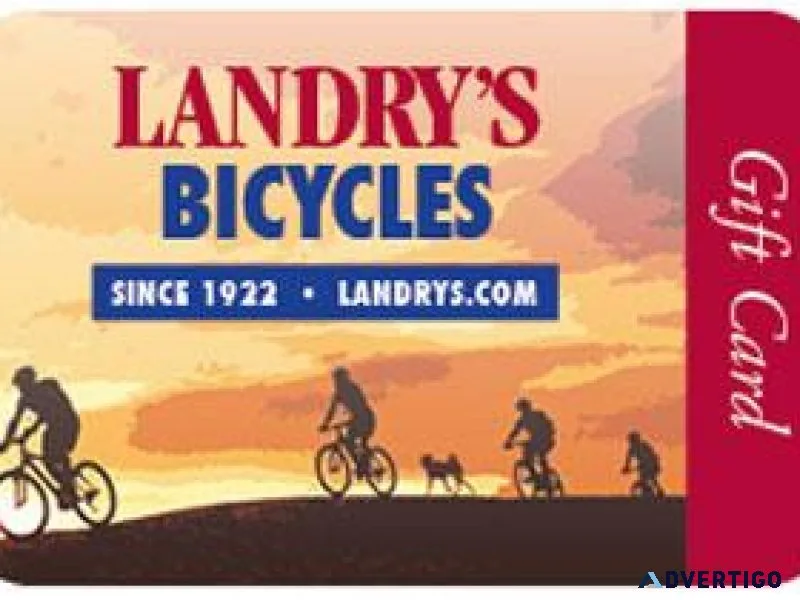 Landry s Gift Cards The Perfect Gift for Bicycling Enthusiasts