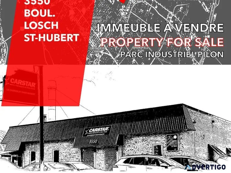 Immeuble commercial &agrave vendre  Commercial Building for sale