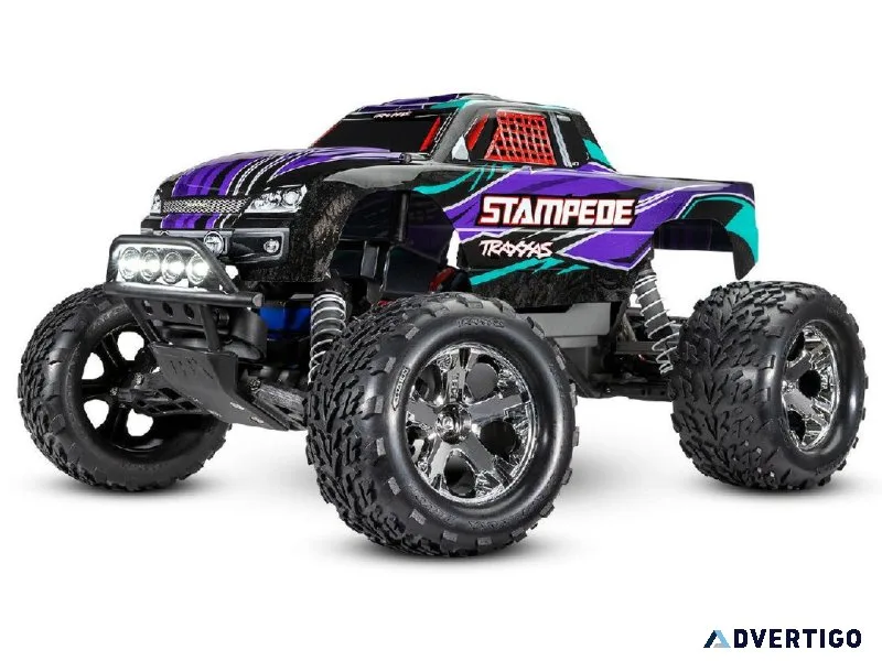 Buy RC Monster Truck Stampede with LED Lights  Traxxas