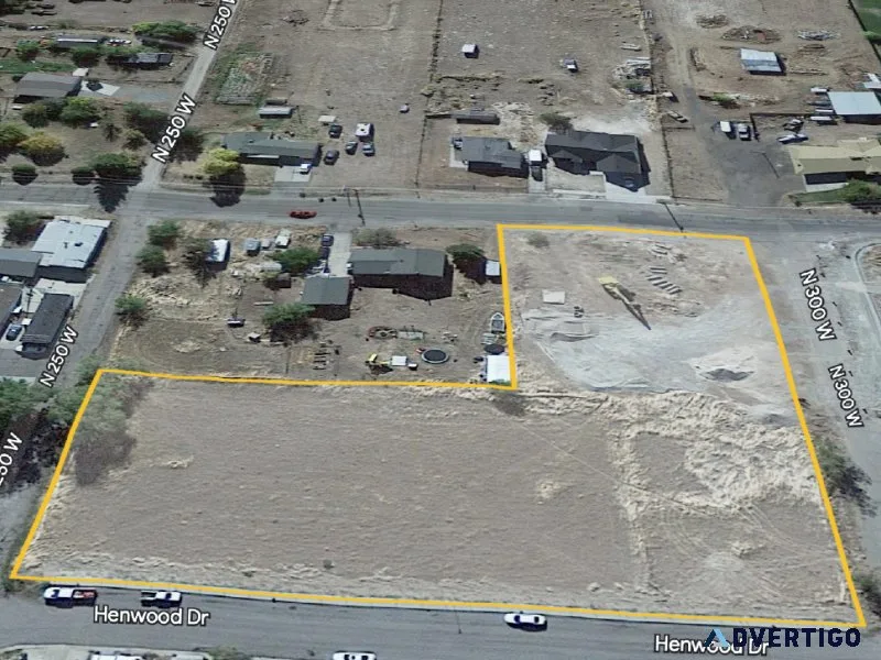 400 North 250 West - Tooele High Density Residential Lot