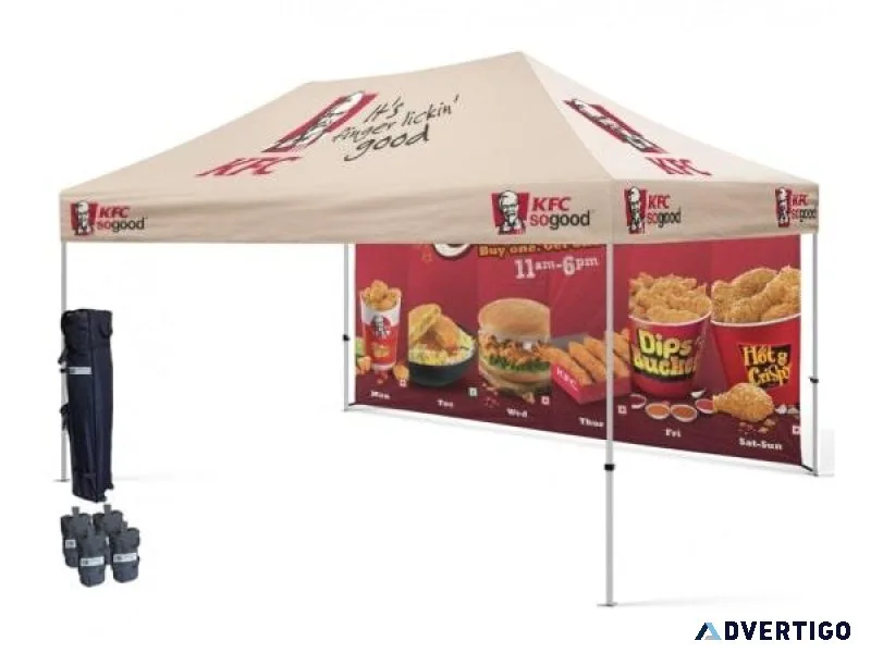 Pop Up Tent Canada Perfect Way To Show Of Your Company Logo
