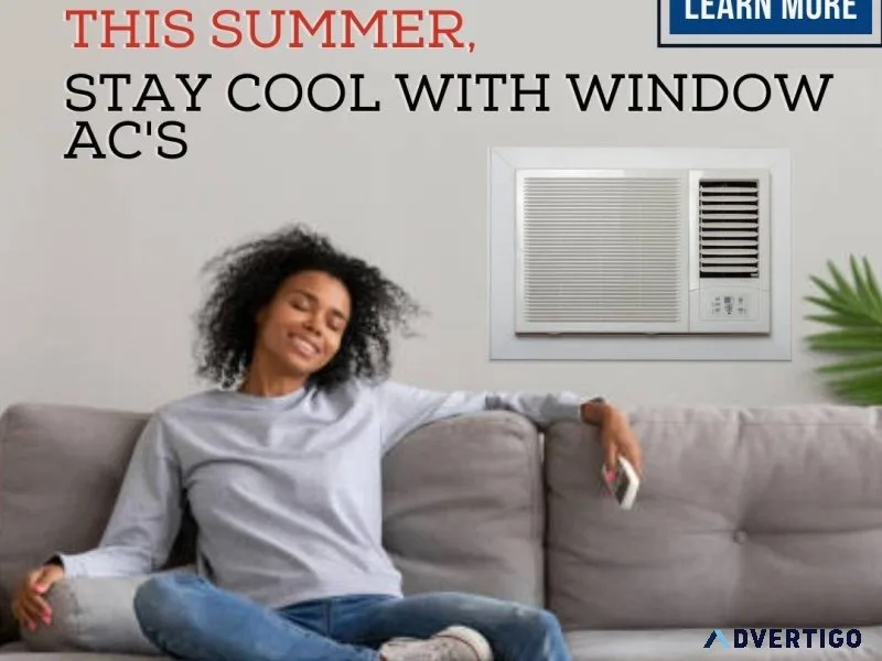 This summer stay cool with window ACs
