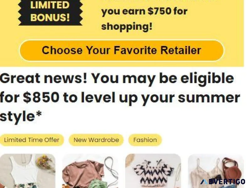 Choose Your Favorite Retailer
