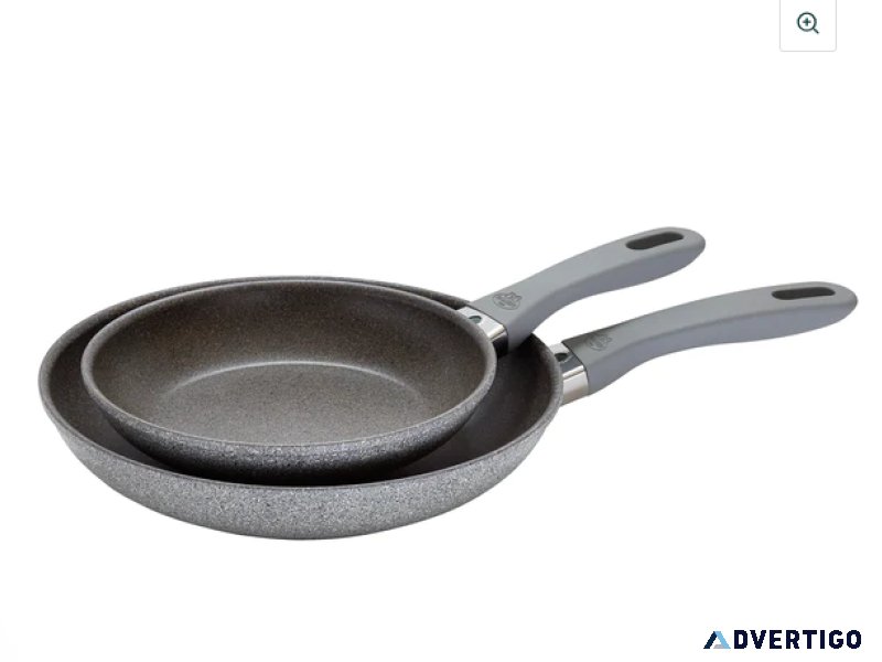 Ballarini Parma Plus 2-Piece Aluminum Nonstick Fry Pan Set