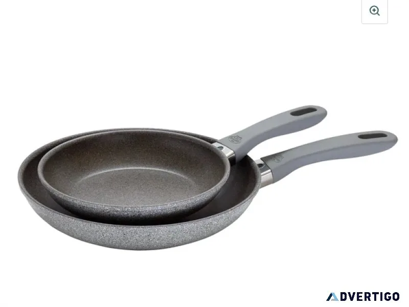Ballarini Parma Plus 2-Piece Aluminum Nonstick Fry Pan Set