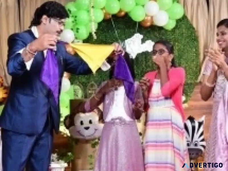 Magic show for birthday party in bangalore