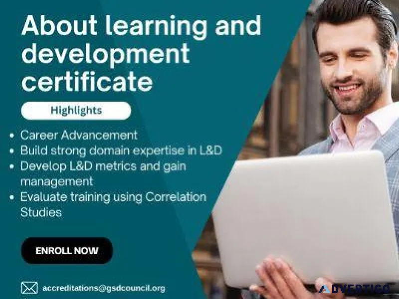 About Learning And Development Certificate