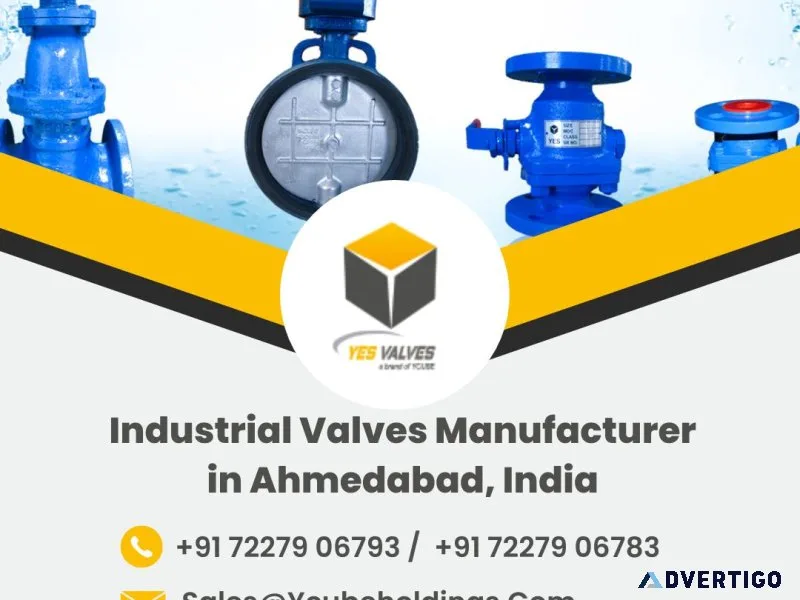 Industrial valves manufacturers in india