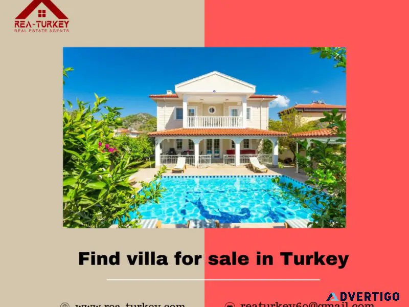 Discover Your Dream Villa for Sale in Turkey