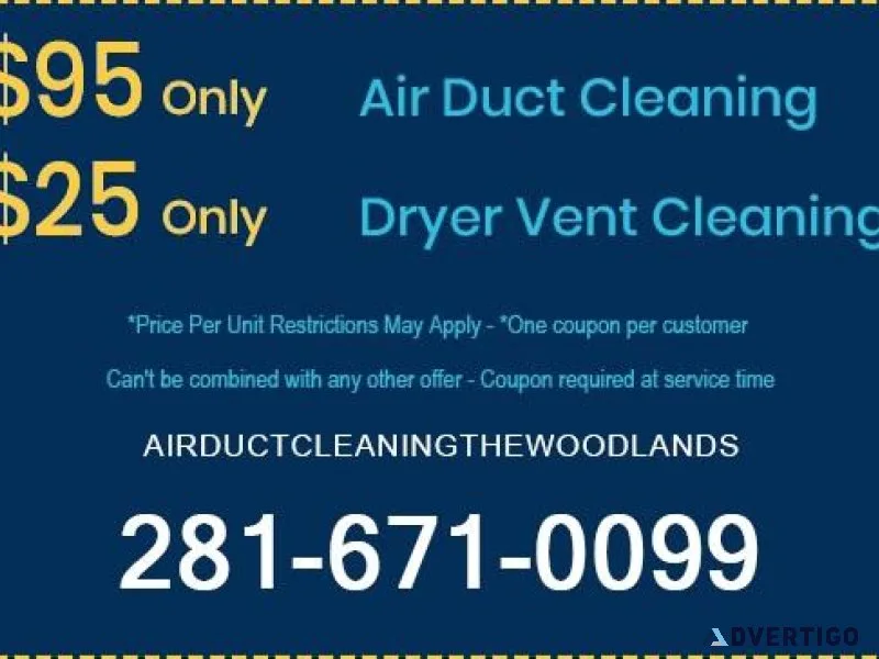 Air Duct Cleaning The Woodlands TX