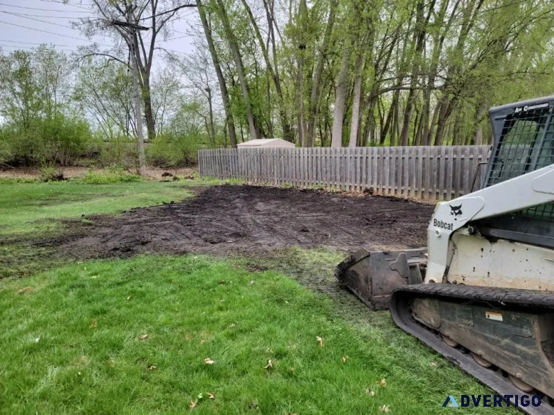 Grading Land Clearing Leveling Excavating Bobcat (Metro)
