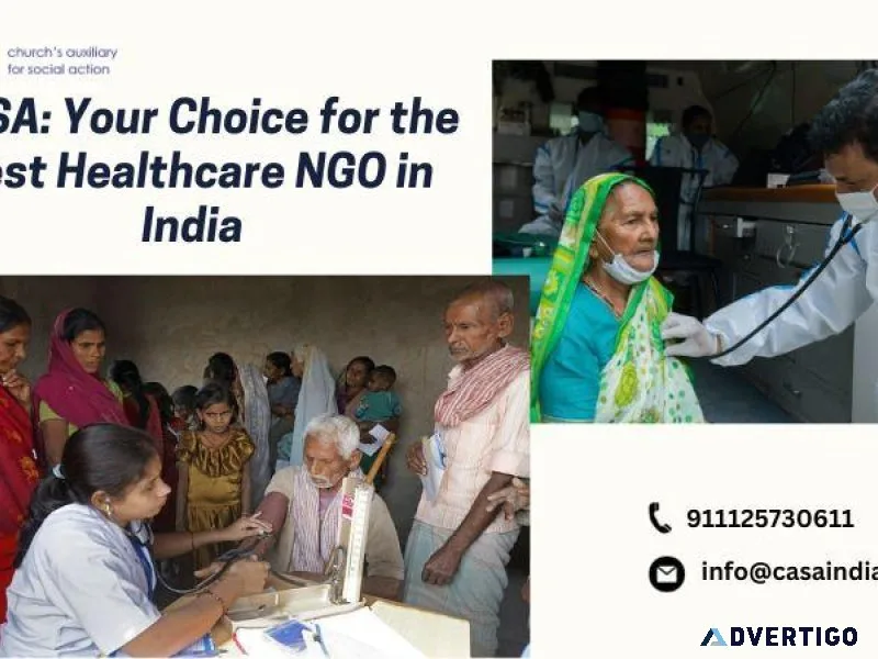 CASA Your Choice for the Best Healthcare NGO in India
