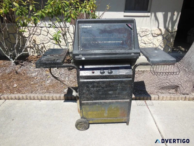 Gas Grill with Side Burner