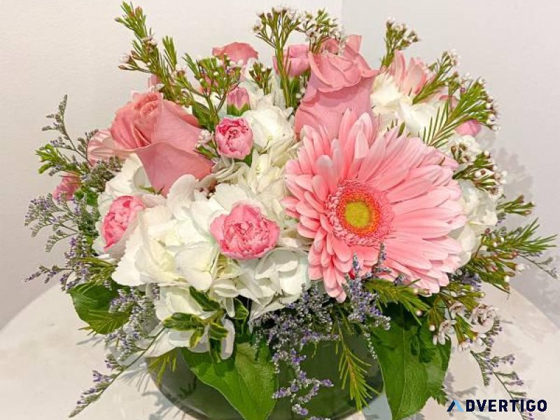 Pink Blossom  Table Arrangement