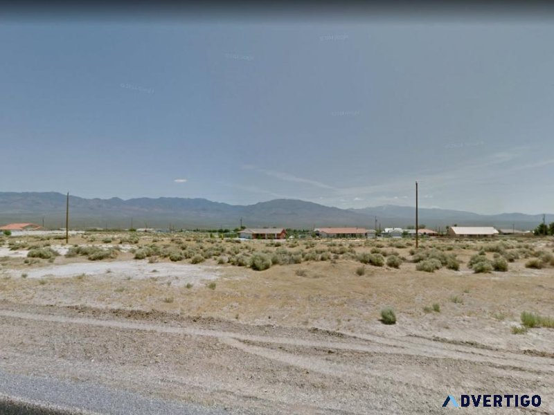Buildable Land Lot in Pahrump Nevada