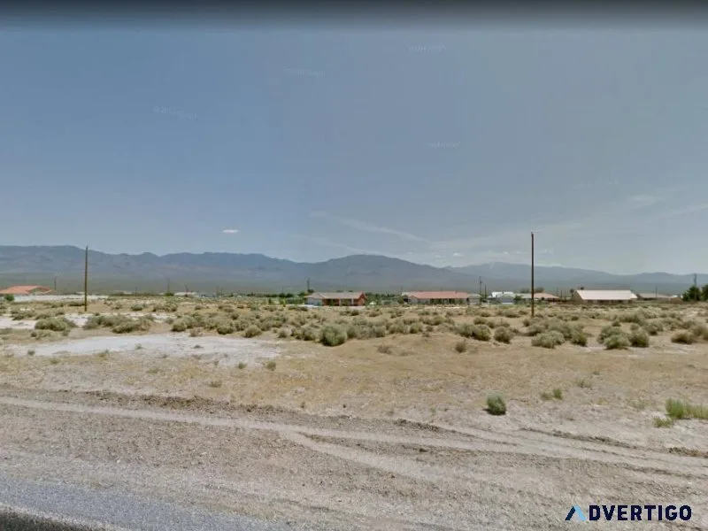 Buildable Land Lot in Pahrump Nevada