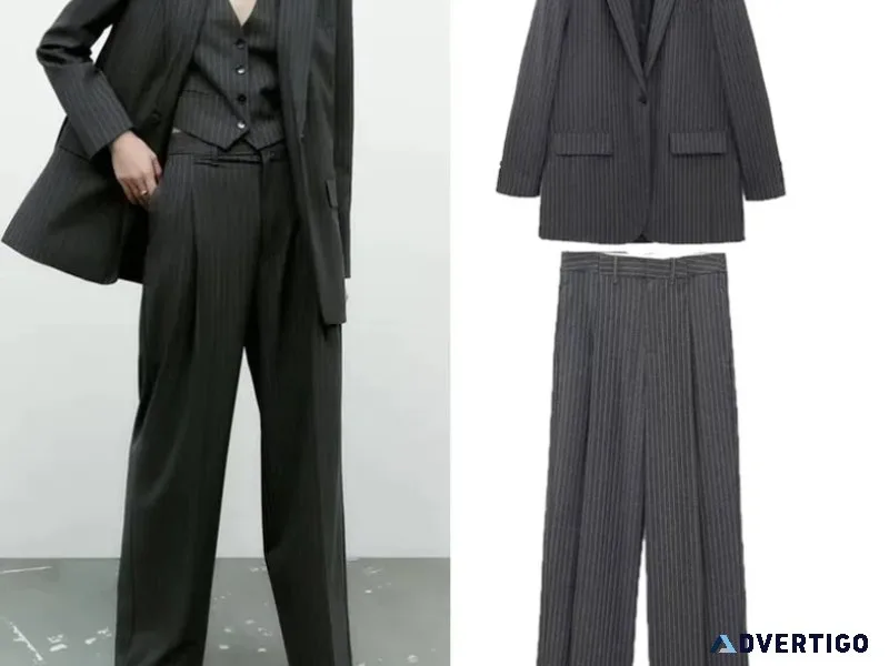 BLAZER VEST PANTS SUIT  ....  80.95