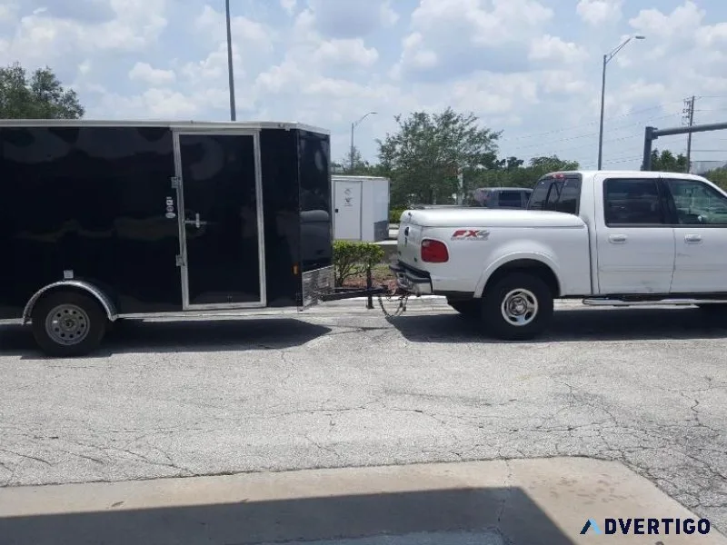 Trailer rental available for junk removal