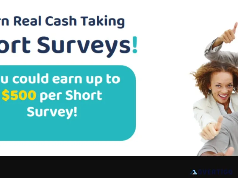 Earn 500 per Survey