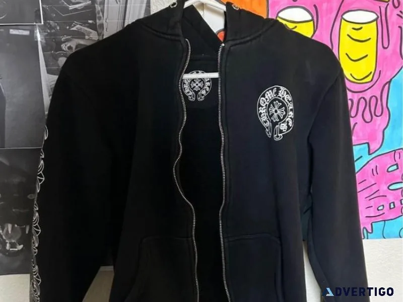 Chrome heart hoodie small