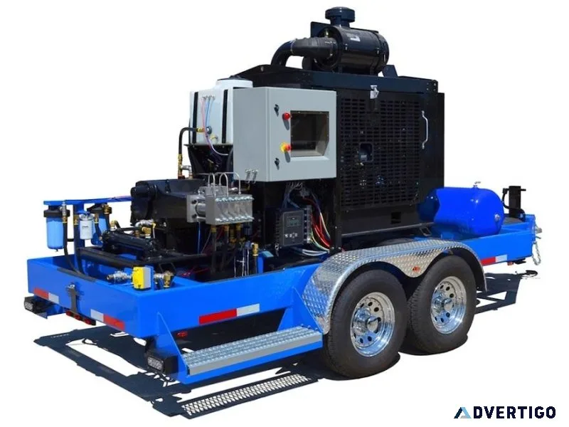 Top-Class High Pressure Water Blasting Equipment For Sale